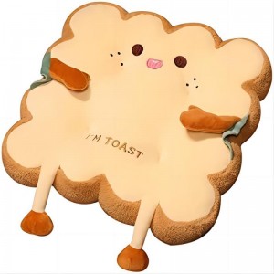 Toast Bread Pillow Cushion